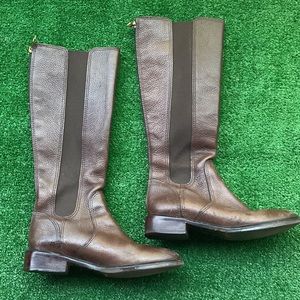 Tory Burch leather riding boots Authentic